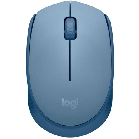 910-006866 - LOGI M171 Wireless mouse  (Blue/Grey) Nano USB receiver 3 buttons optical . 